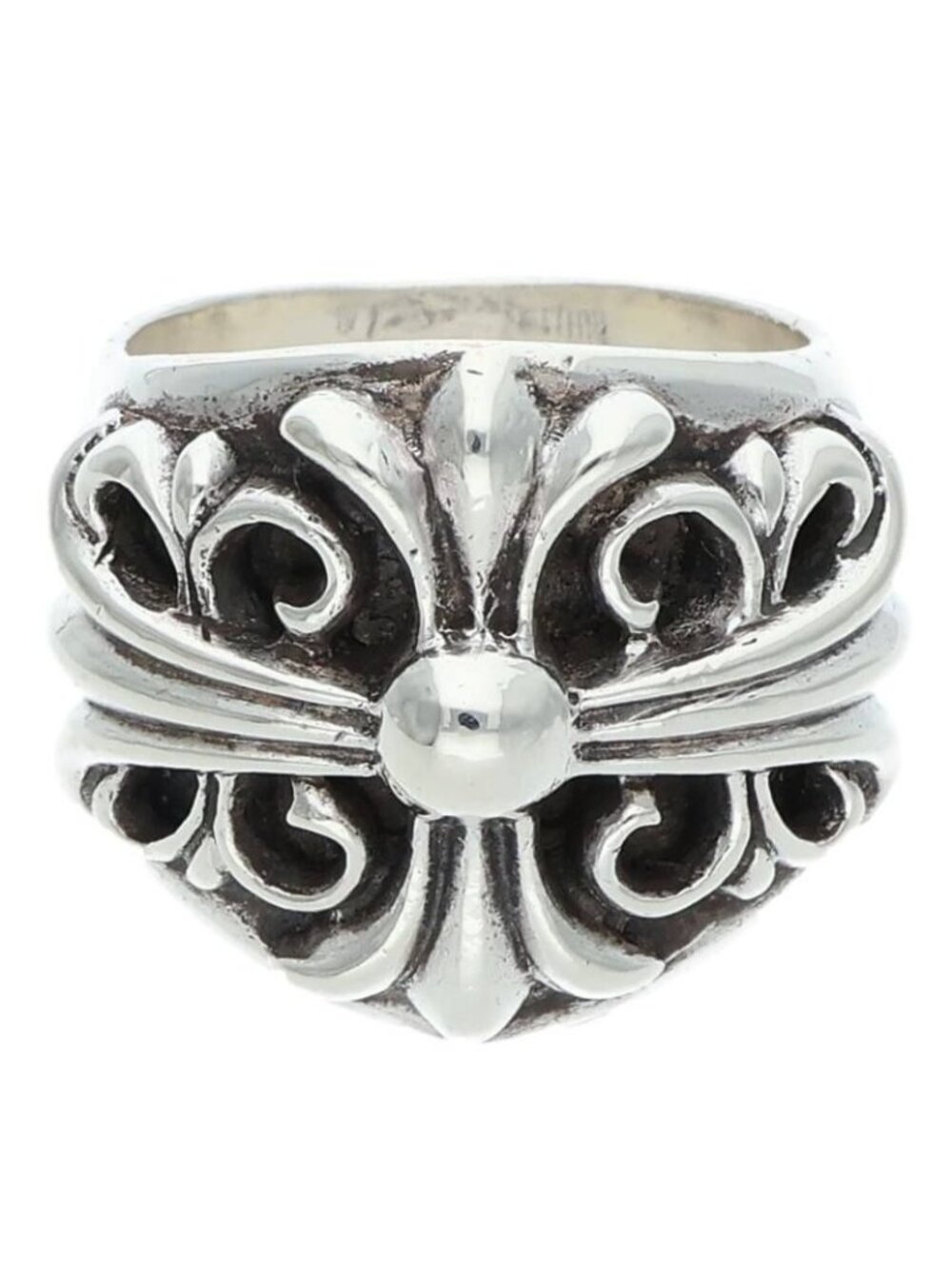Chrome Hearts Keeper Silver Ring
